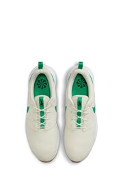 Nike White/Green Roshe G Trainers - Image 6 of 11