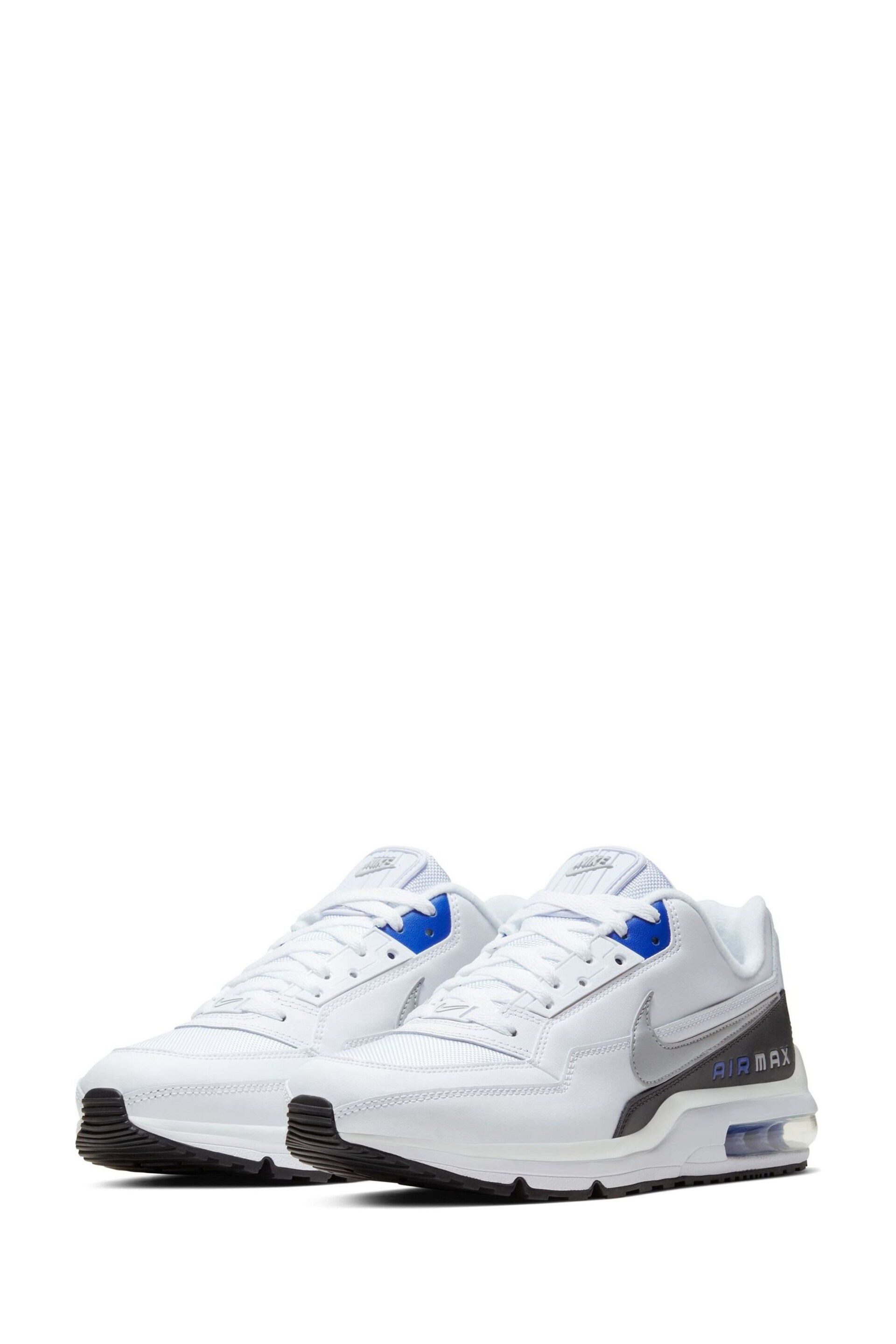 Nike White/Blue Air Max LTD 3 Trainers - Image 2 of 8