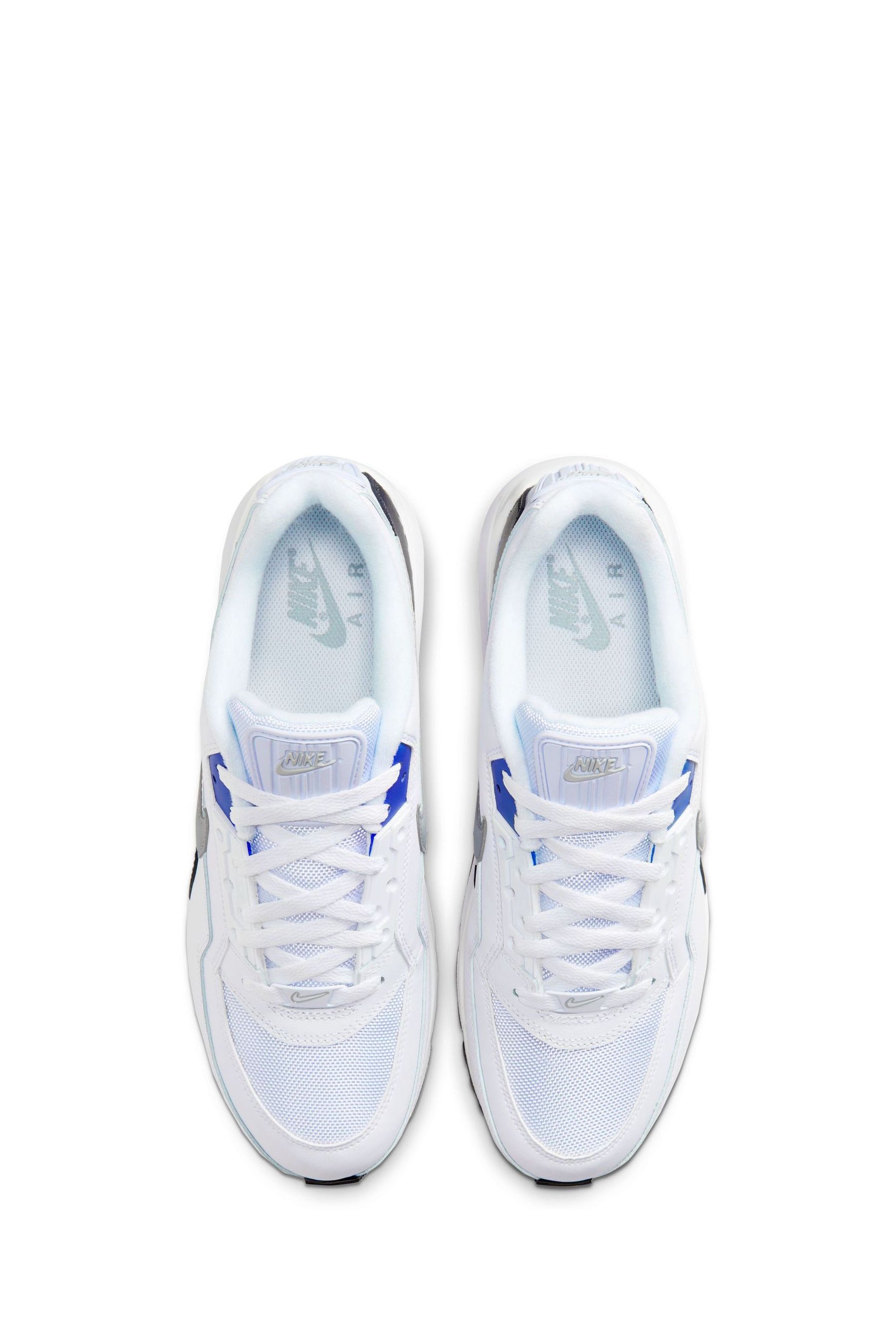 Buy Nike White Blue Air Max LTD 3 Trainers from the Next UK online shop
