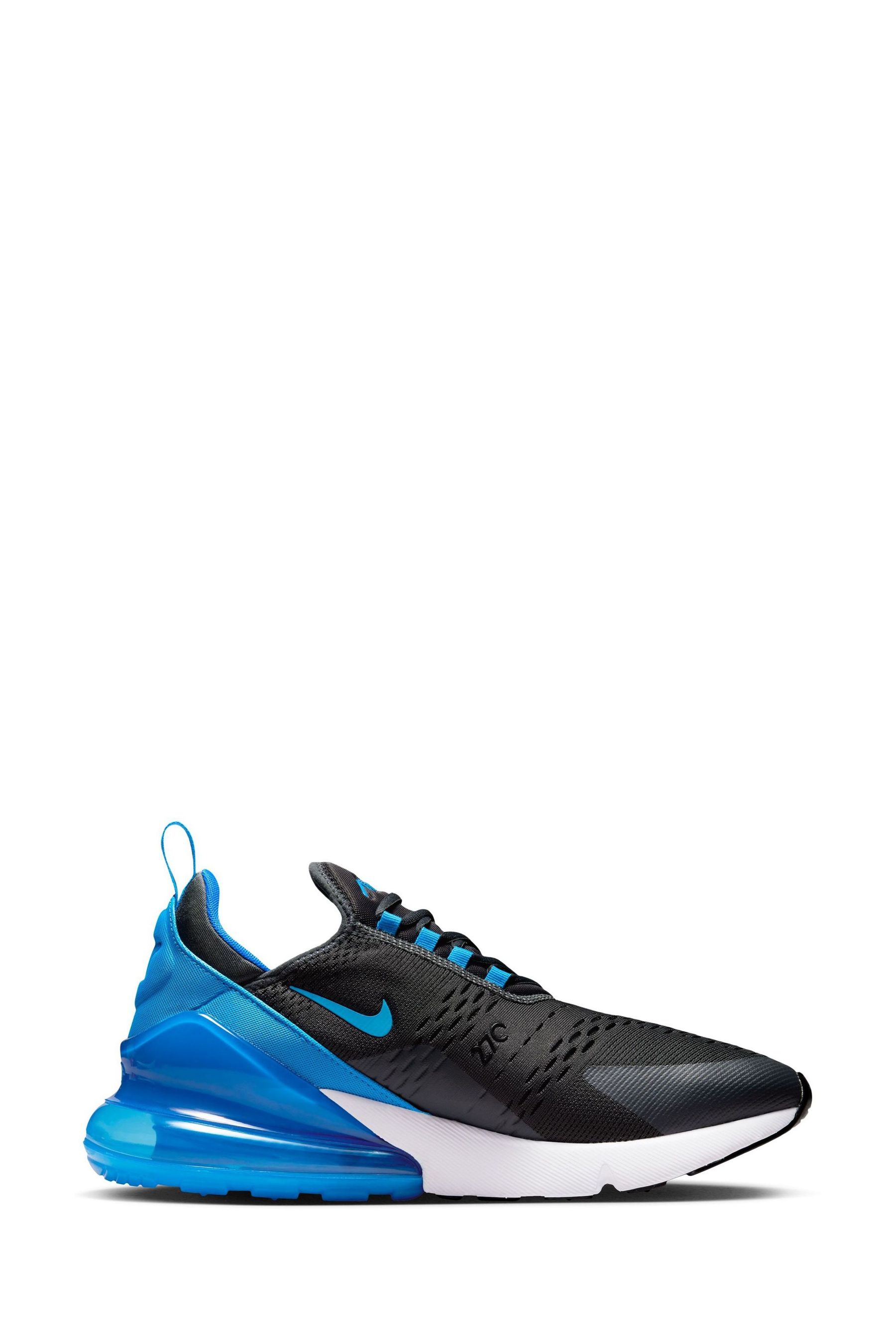 Buy Nike Grey Blue Air Max 270 Trainers from Next Ireland