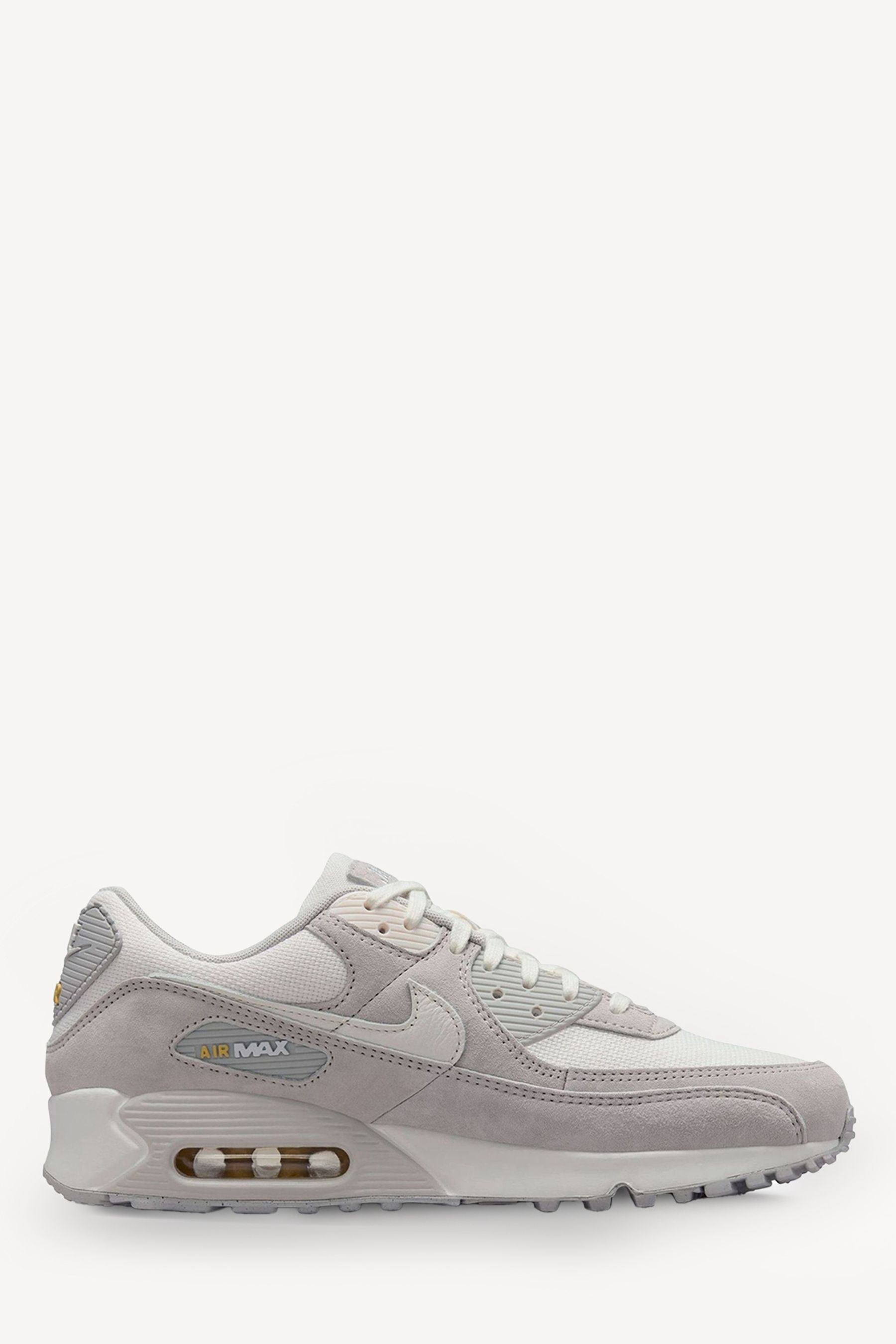 Buy Nike Grey White Air Max 90 Trainers from the Next UK online shop