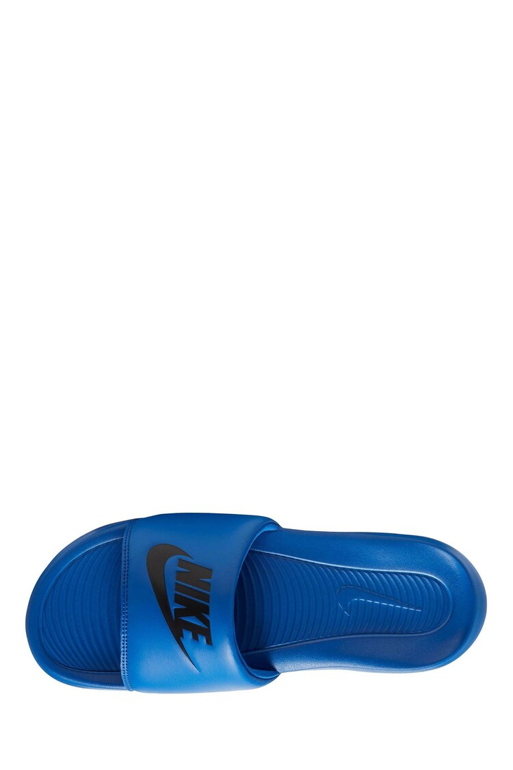 Nike Aqua Blue Victori One Sliders - Image 3 of 7