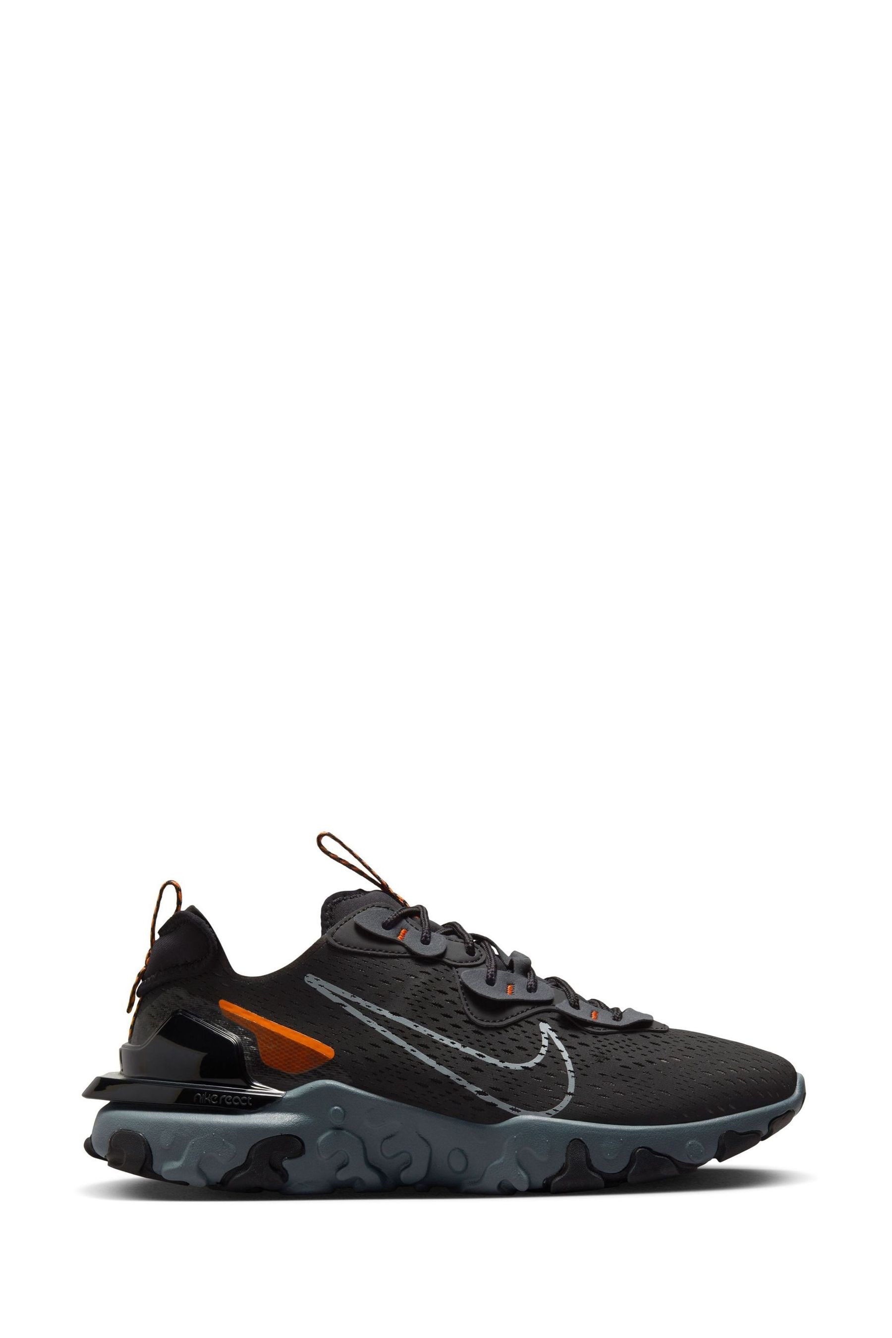 Buy Nike Black Red React Vision Trainers from the Next UK online shop