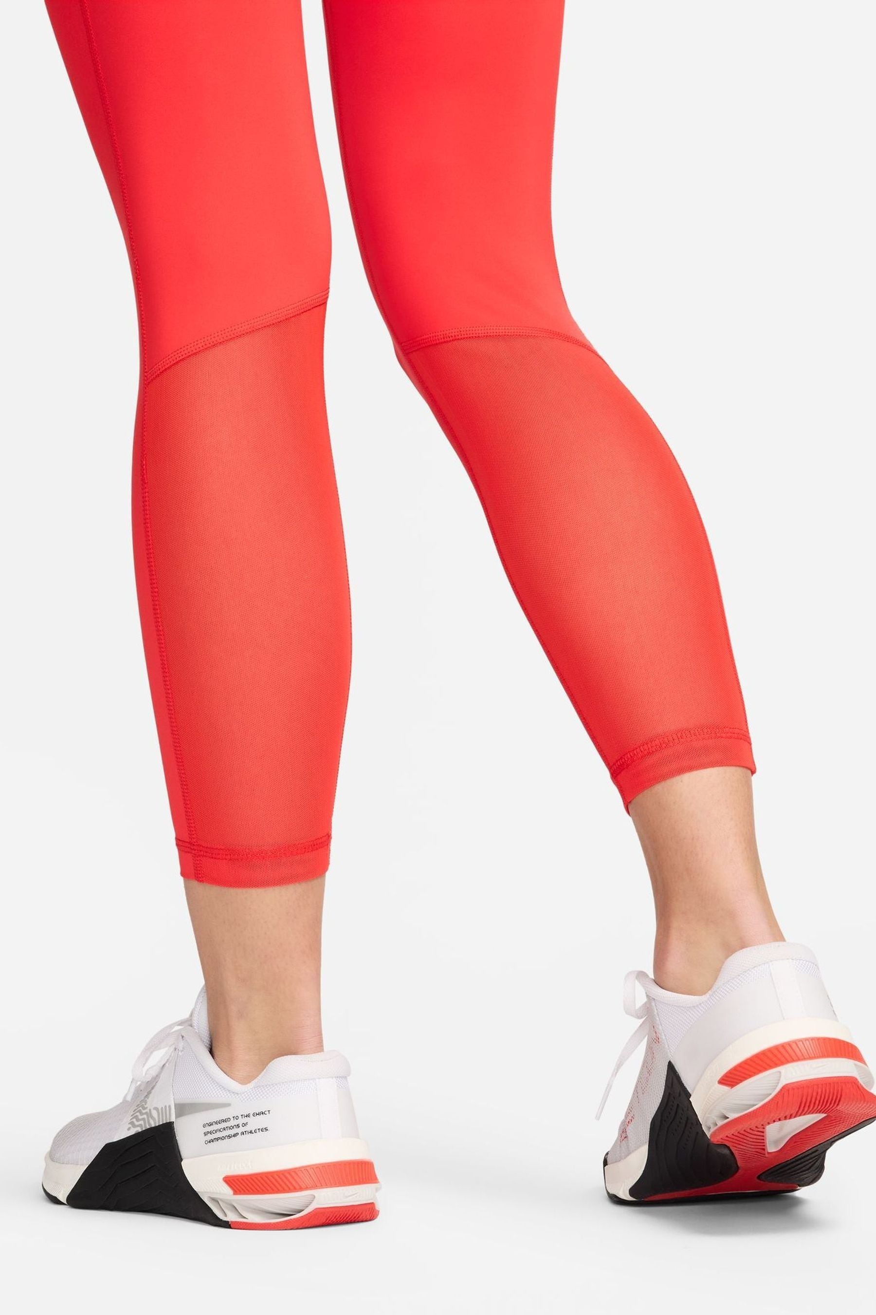 Buy Nike Red Dri FIT Pro High Rise 7 8 Leggings from the Next UK online shop