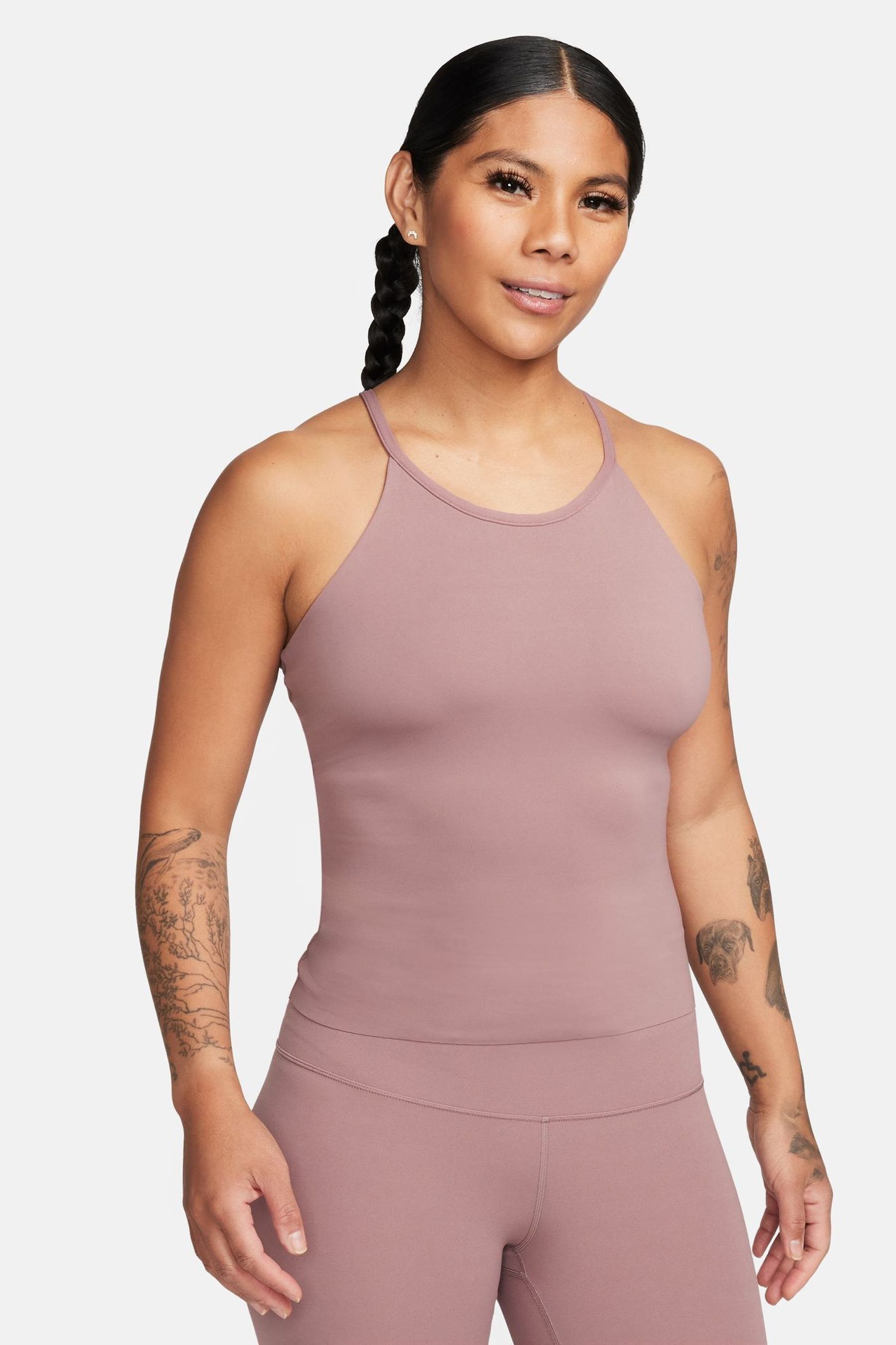Buy Nike Pink Dri FIT Zenvy Vest from Next Luxembourg