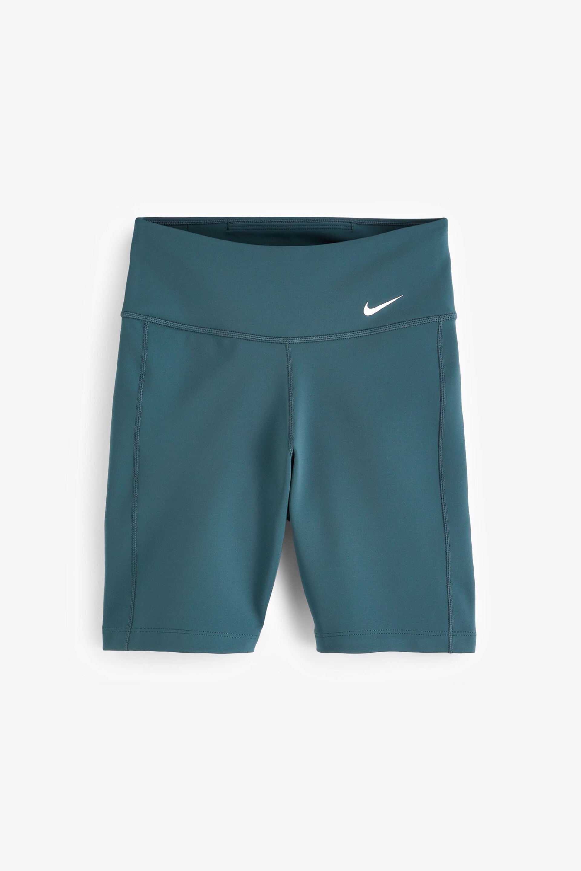 Nike Green Leak Protection Mid Rise 7 Biker Shorts - Image 8 of 8