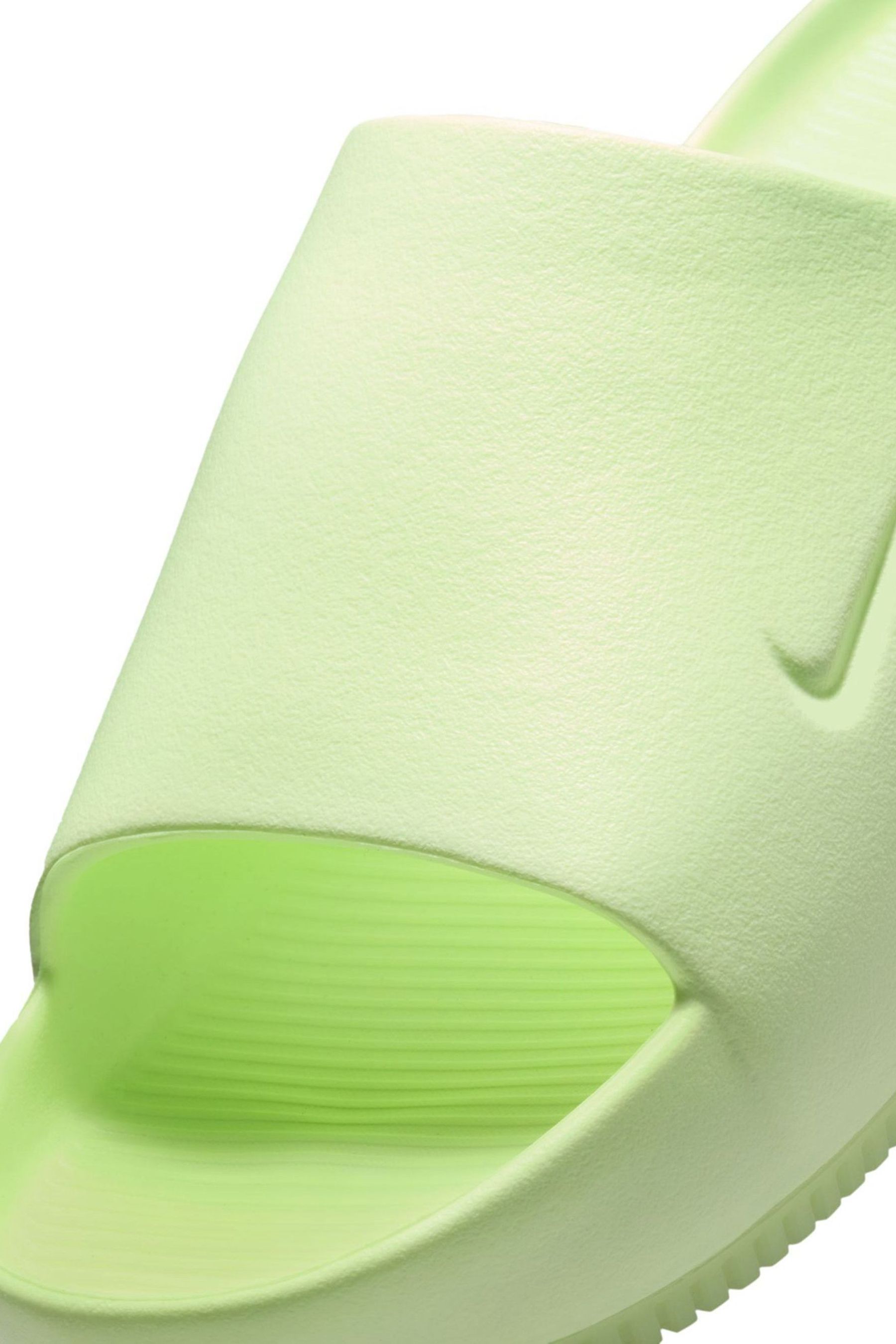 Buy Nike Lime Green Calm Sliders from Next France