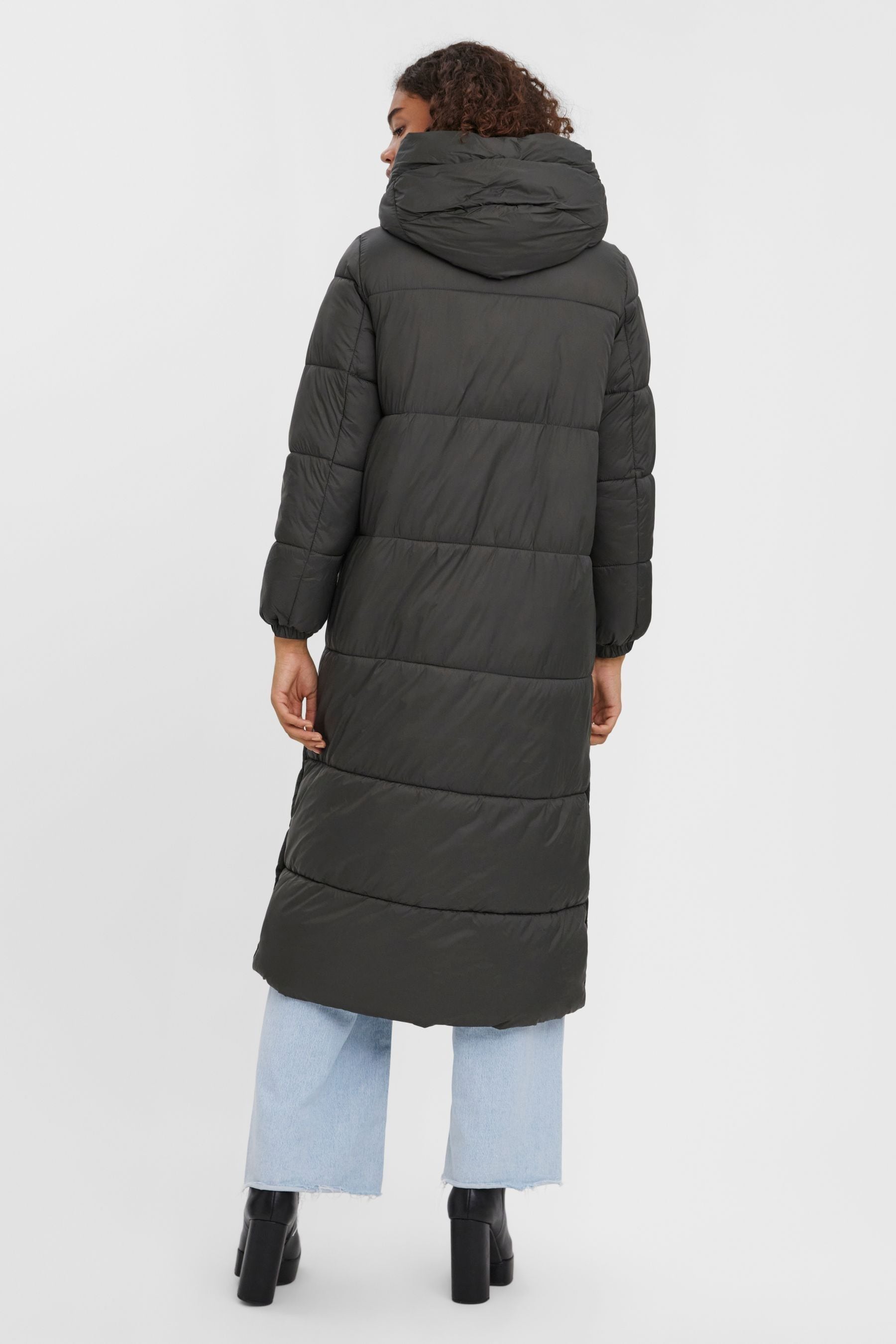 Buy VERO MODA Green Padded Hooded Longline Coat from Next Singapore