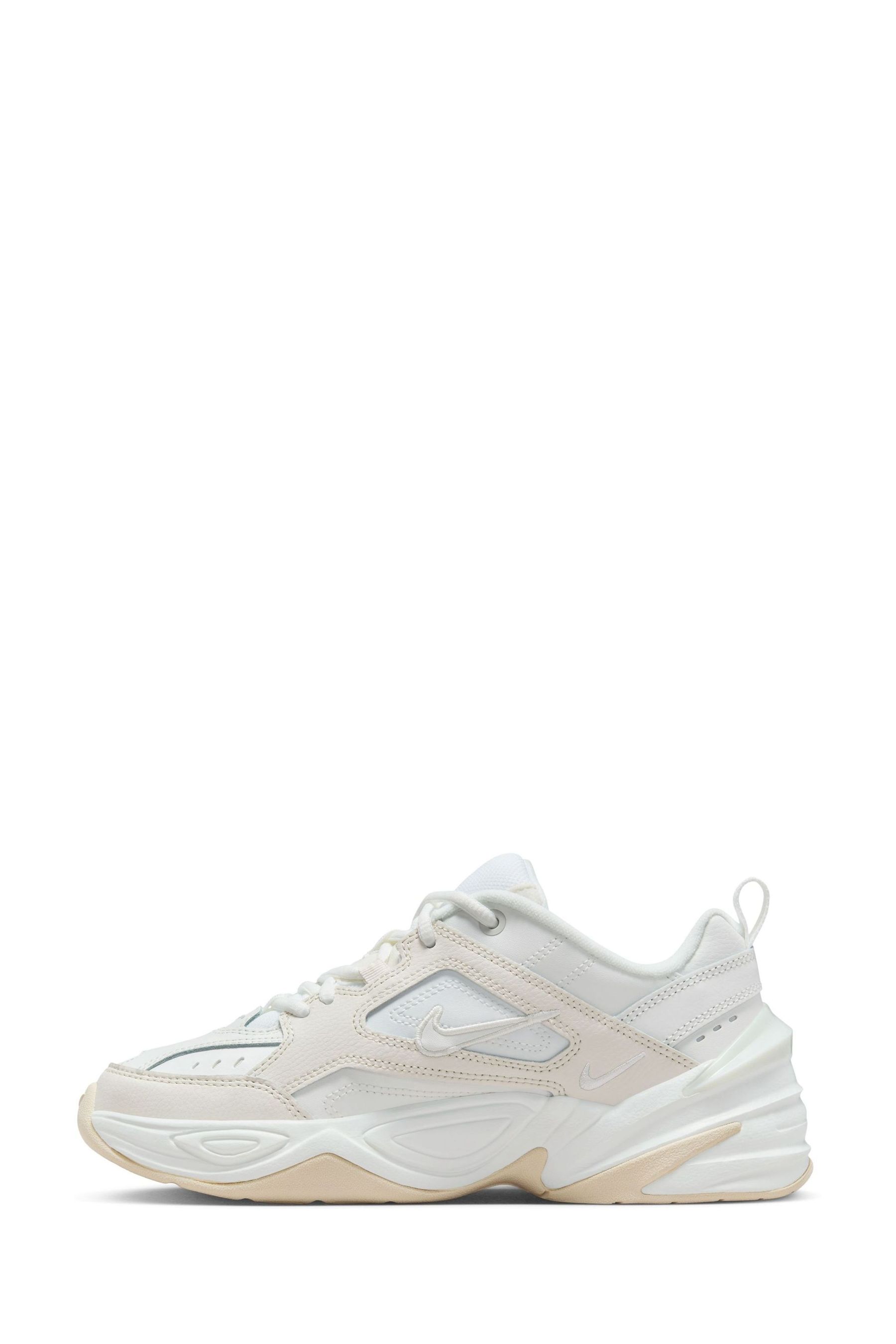 Buy Nike Cream M2K Tekno Trainers from Next Luxembourg