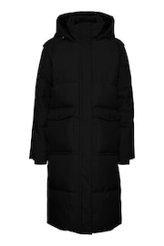 VERO MODA Black 2-In-1 Padded Coat And Gilet Set With Detachable Sleeves - Image 5 of 5