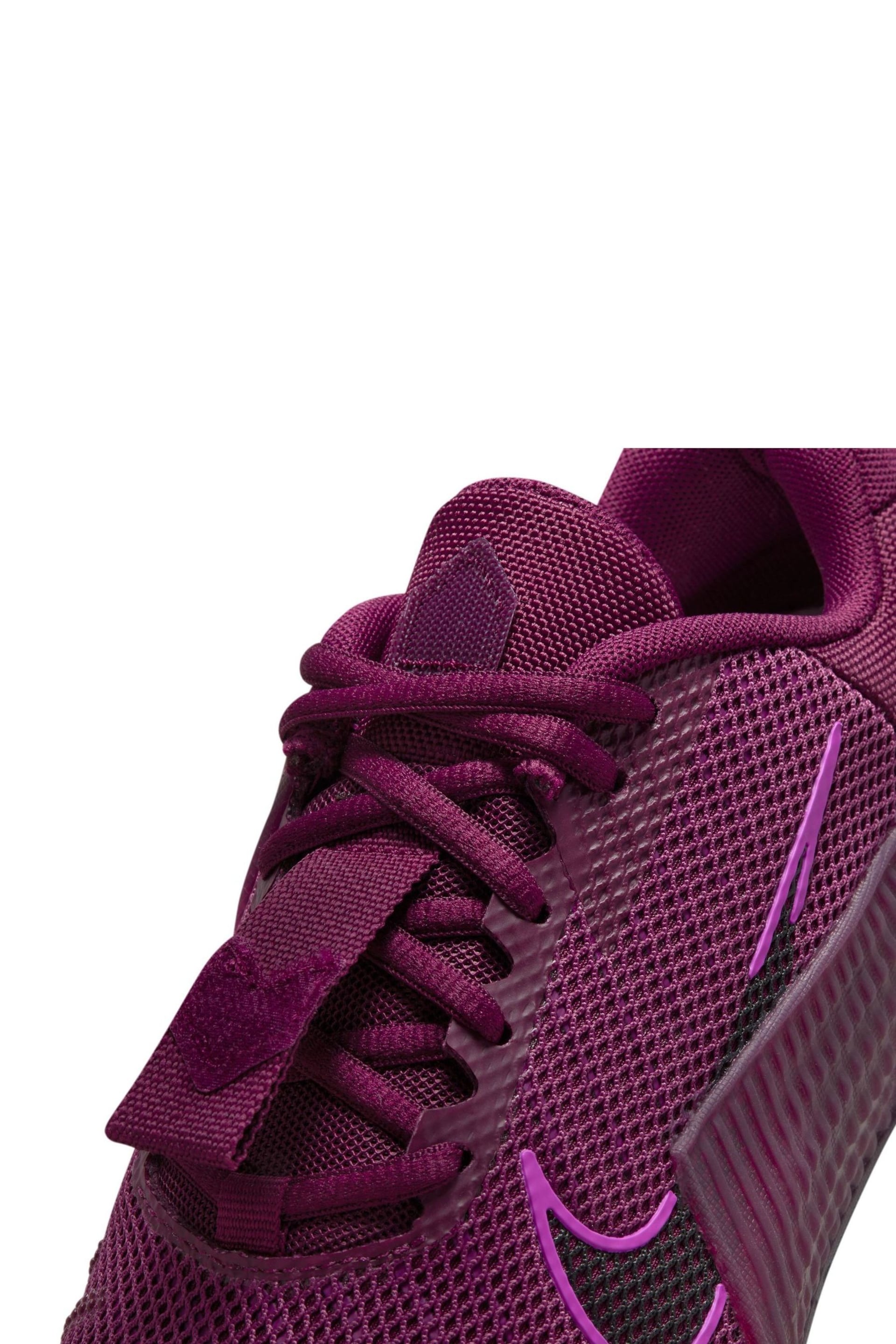 Nike Burgundy Red Metcon 9 Training Trainers - Image 10 of 13