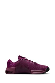 Nike Burgundy Red Metcon 9 Training Trainers - Image 3 of 13