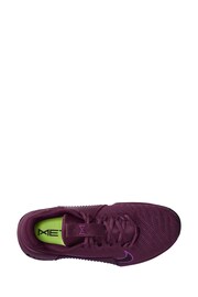 Nike Burgundy Red Metcon 9 Training Trainers - Image 7 of 13