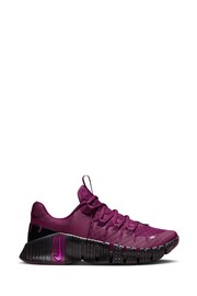 Nike Burgundy Red Free Metcon 5 Training Trainers - Image 1 of 10