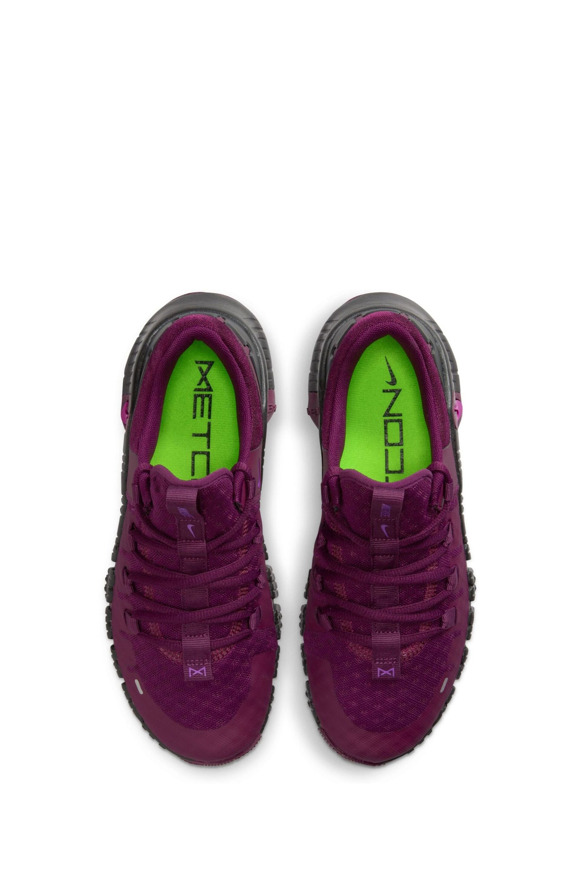 Nike Burgundy Red Free Metcon 5 Training Trainers - Image 5 of 10