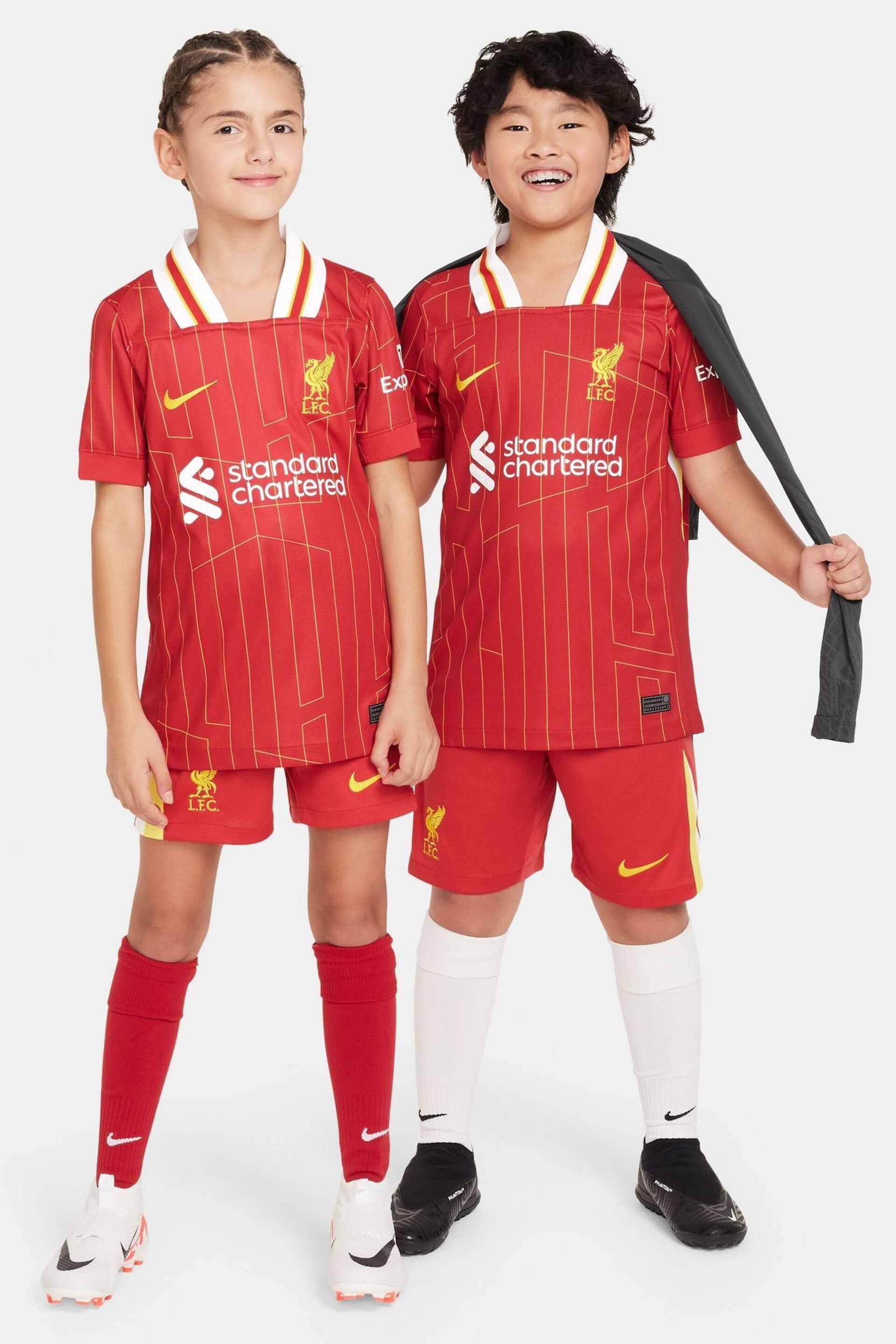 Nike Jr. Liverpool FC Stadium Home Football Shirt - Image 1 of 12