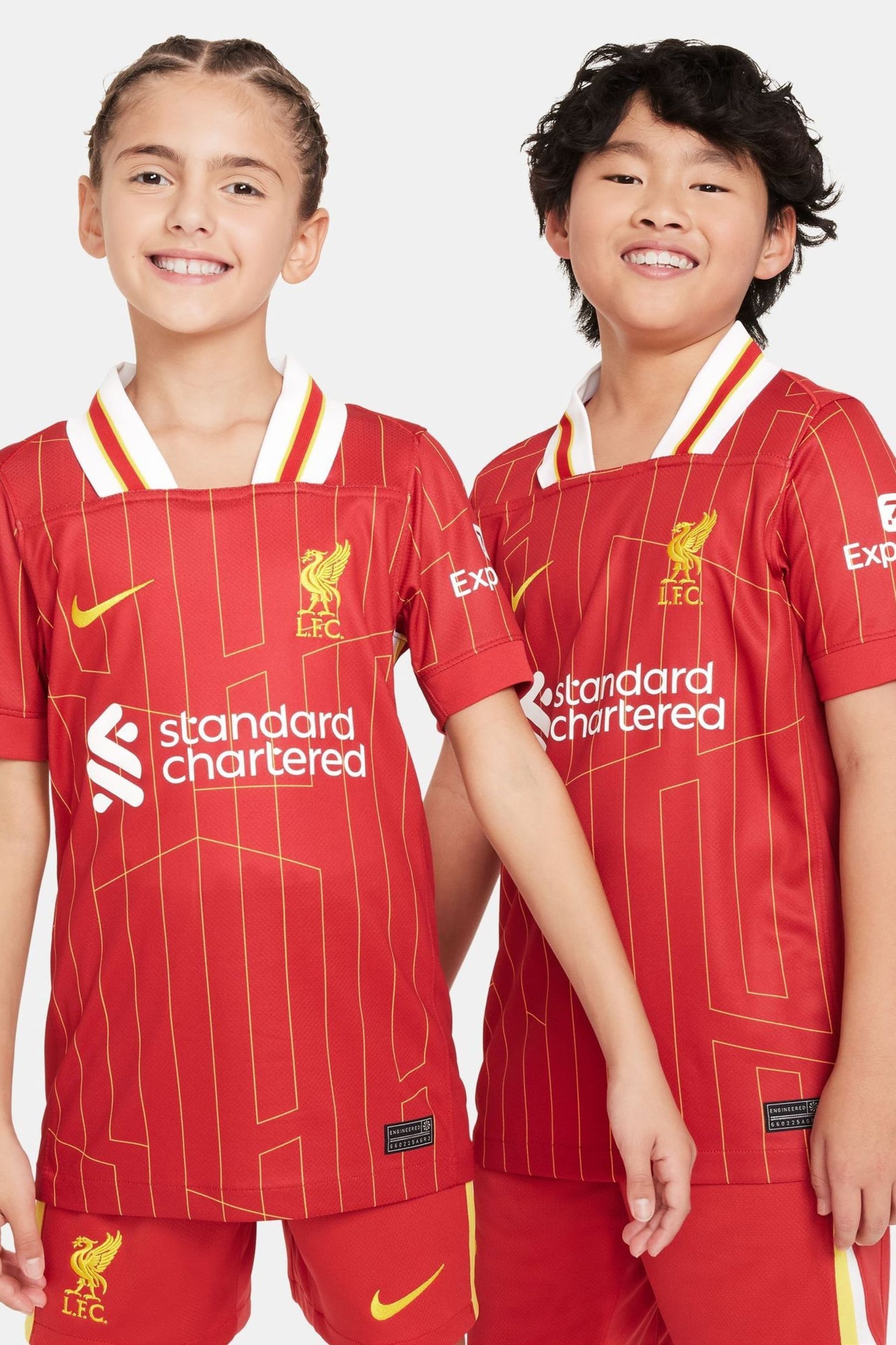 Nike Jr. Liverpool FC Stadium Home Football Shirt - Image 2 of 12