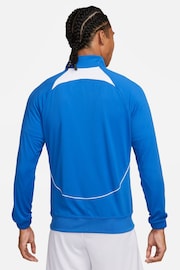 Nike Blue DriFIT Academy Pro Zip Up Training Top - Image 2 of 6