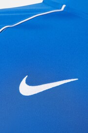 Nike Blue DriFIT Academy Pro Zip Up Training Top - Image 4 of 6