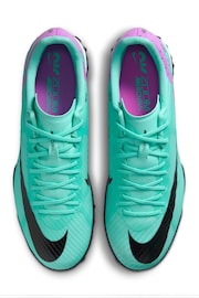 Nike Green Mercurial Vapor 15 Turf Football Boots - Image 10 of 10