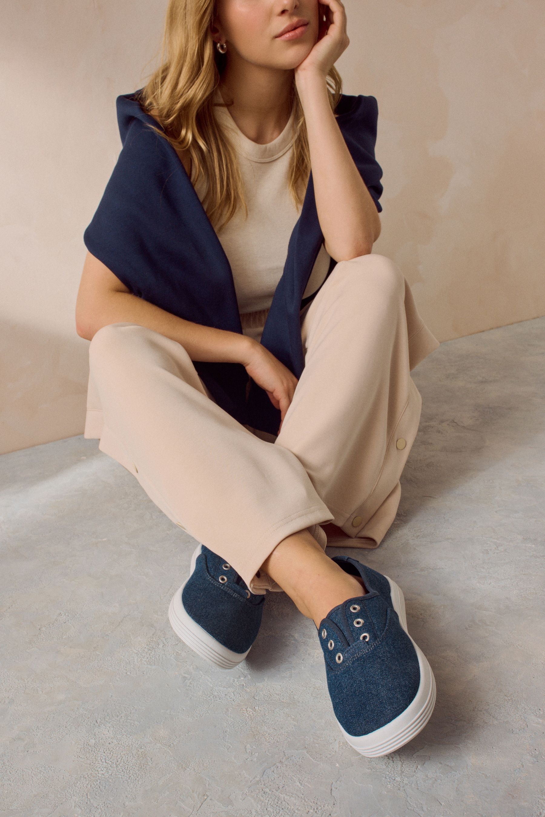 Next slip on trainers deals
