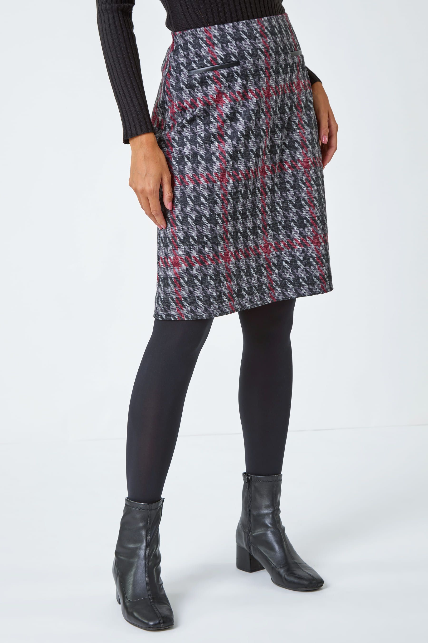 Plaid pencil skirt 5t best sale