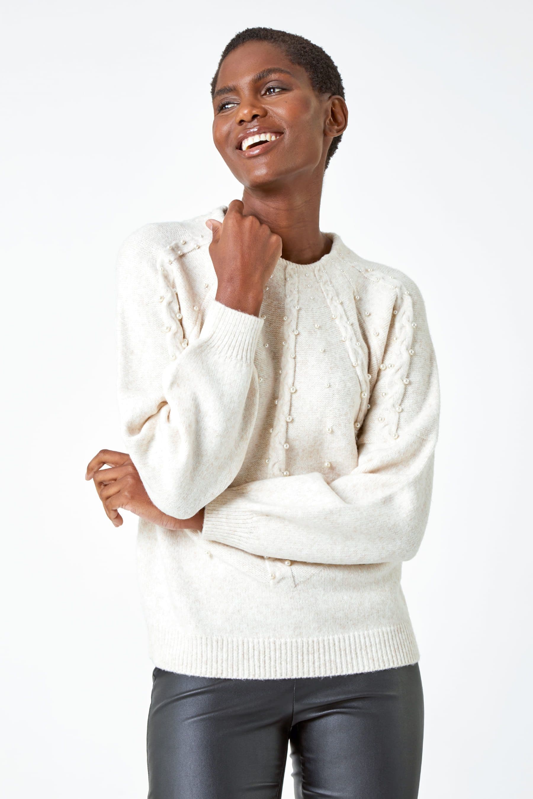 Pearl knit jumper online
