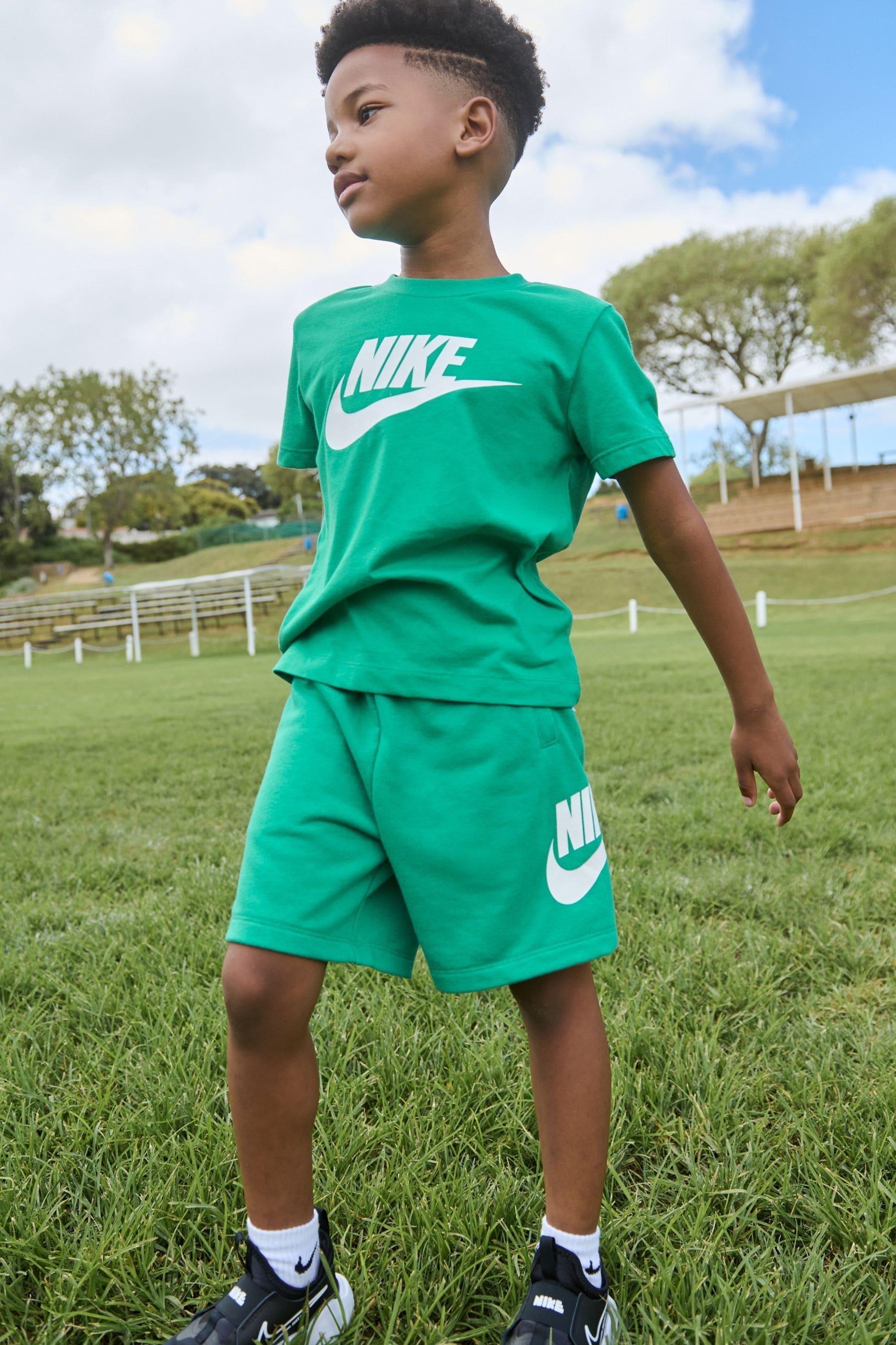 Nike bandeau and shorts set new arrivals