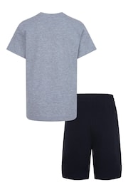 Nike Black Little Kids T-Shirt and Shorts Set - Image 2 of 6