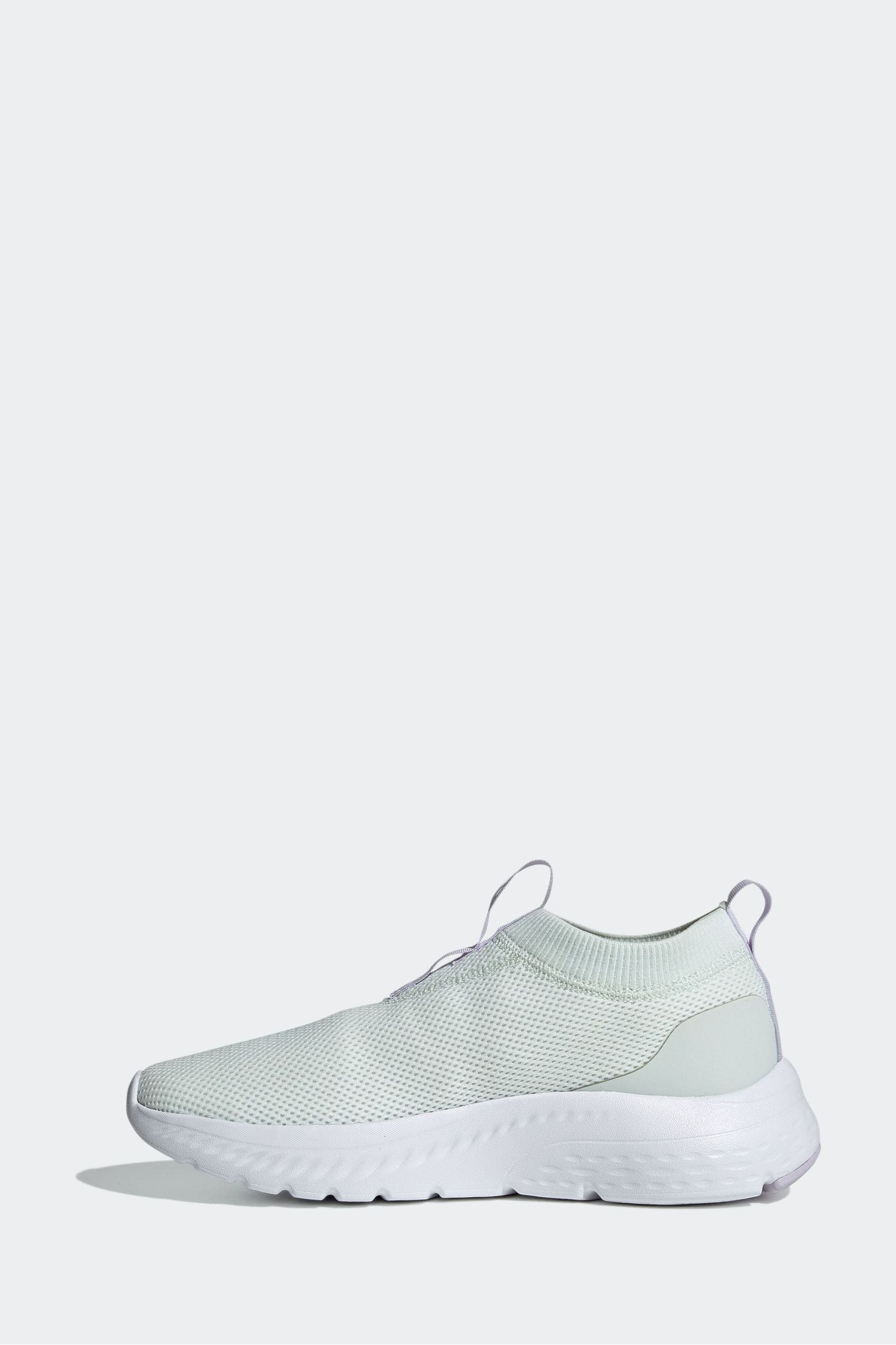 Adidas cloudfoam all white discount