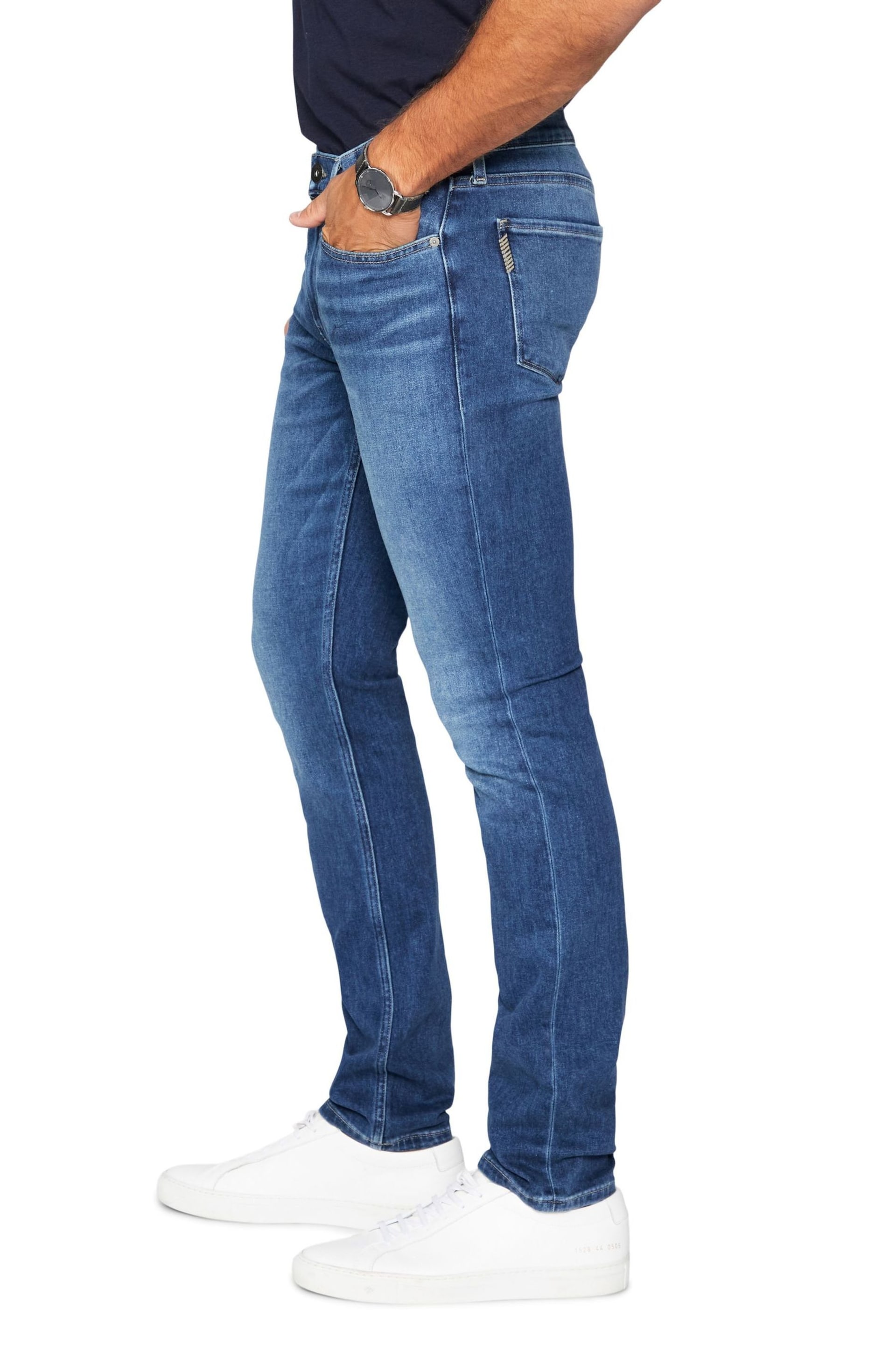 Paige Lennox Slim Fit Stretch Denim Jeans - Image 2 of 3