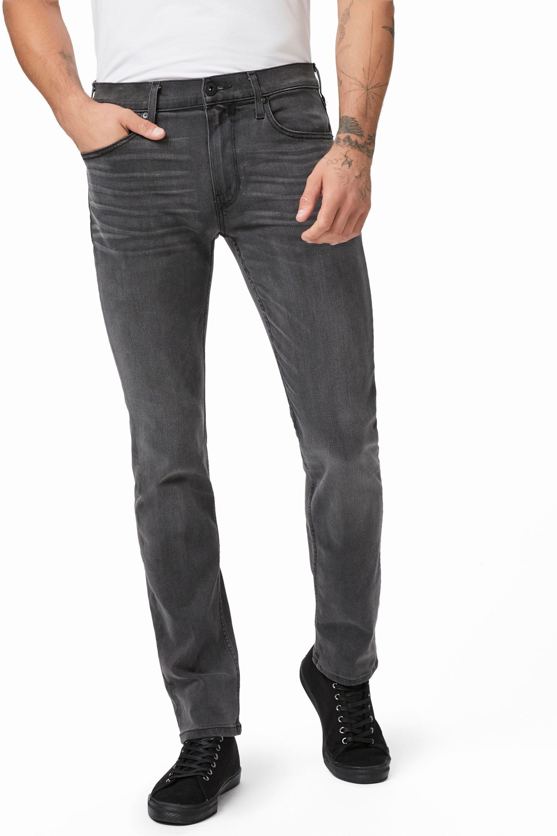 Paige Lennox Slim Fit Stretch Denim Jeans - Image 1 of 4