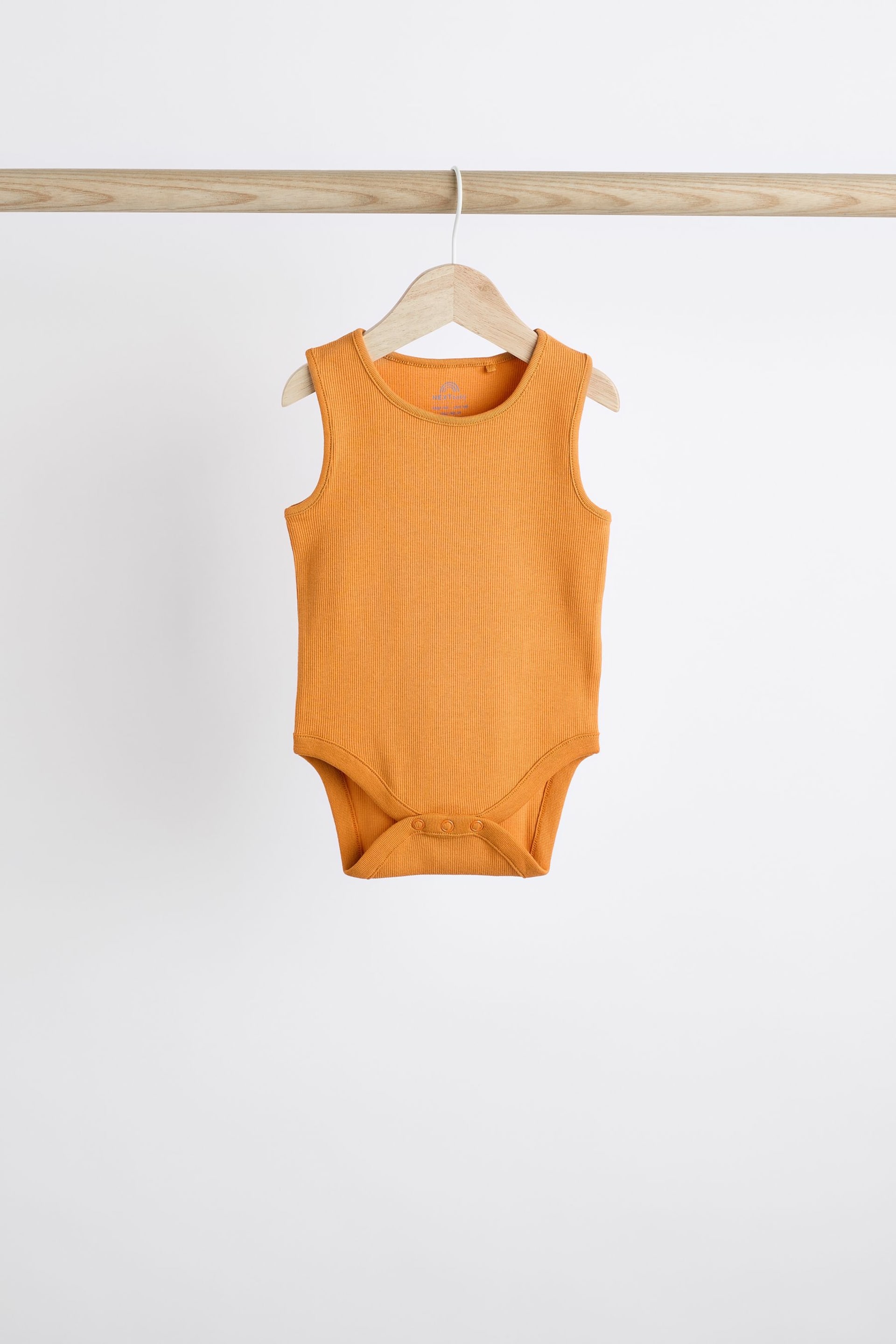 Muted Character Baby Bodysuits 5 Pack - Image 3 of 14