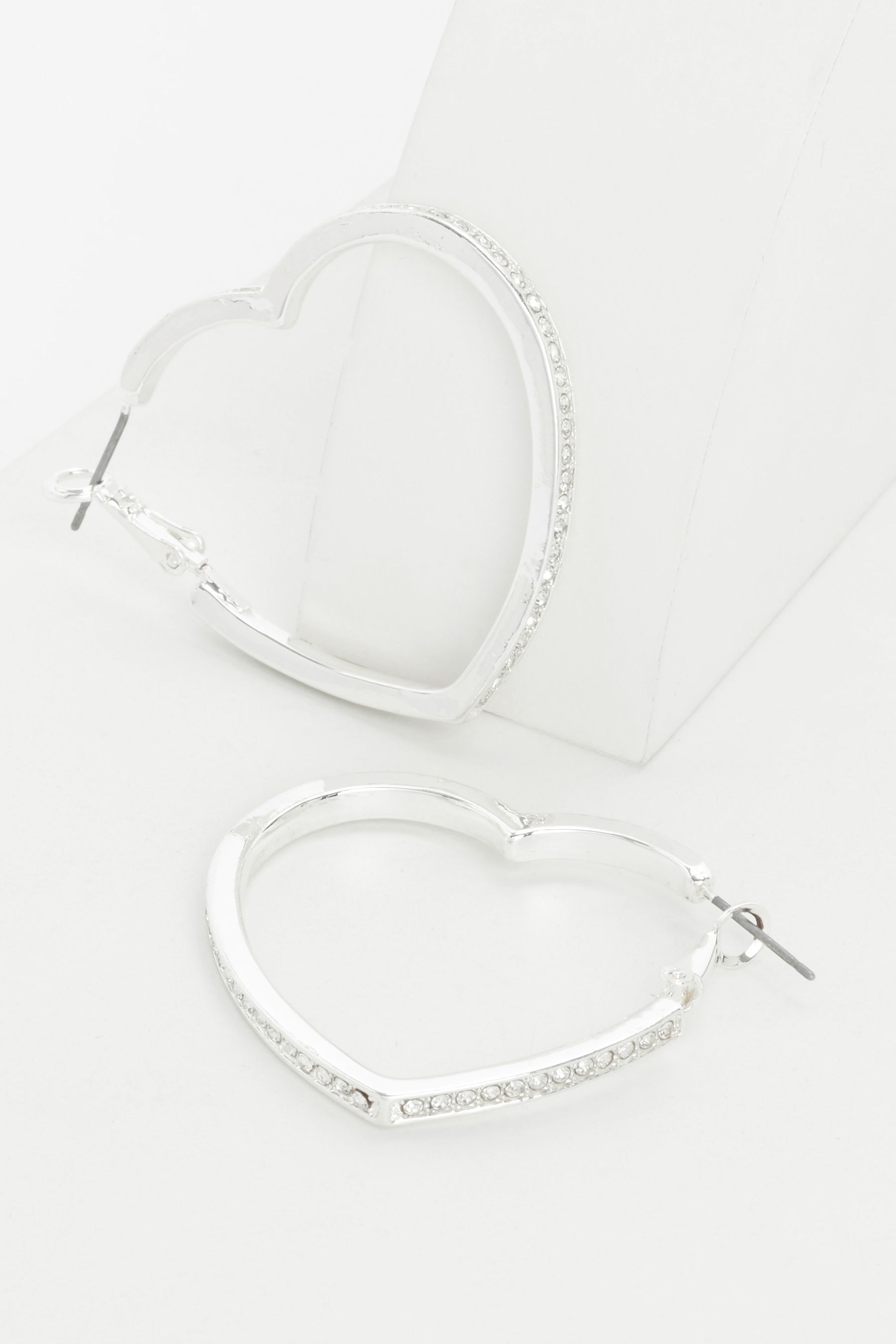 Lipsy heart earrings new arrivals