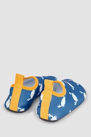 JoJo Maman Bébé Blue Crab Anti-Slip Swim Shoes - Image 2 of 4