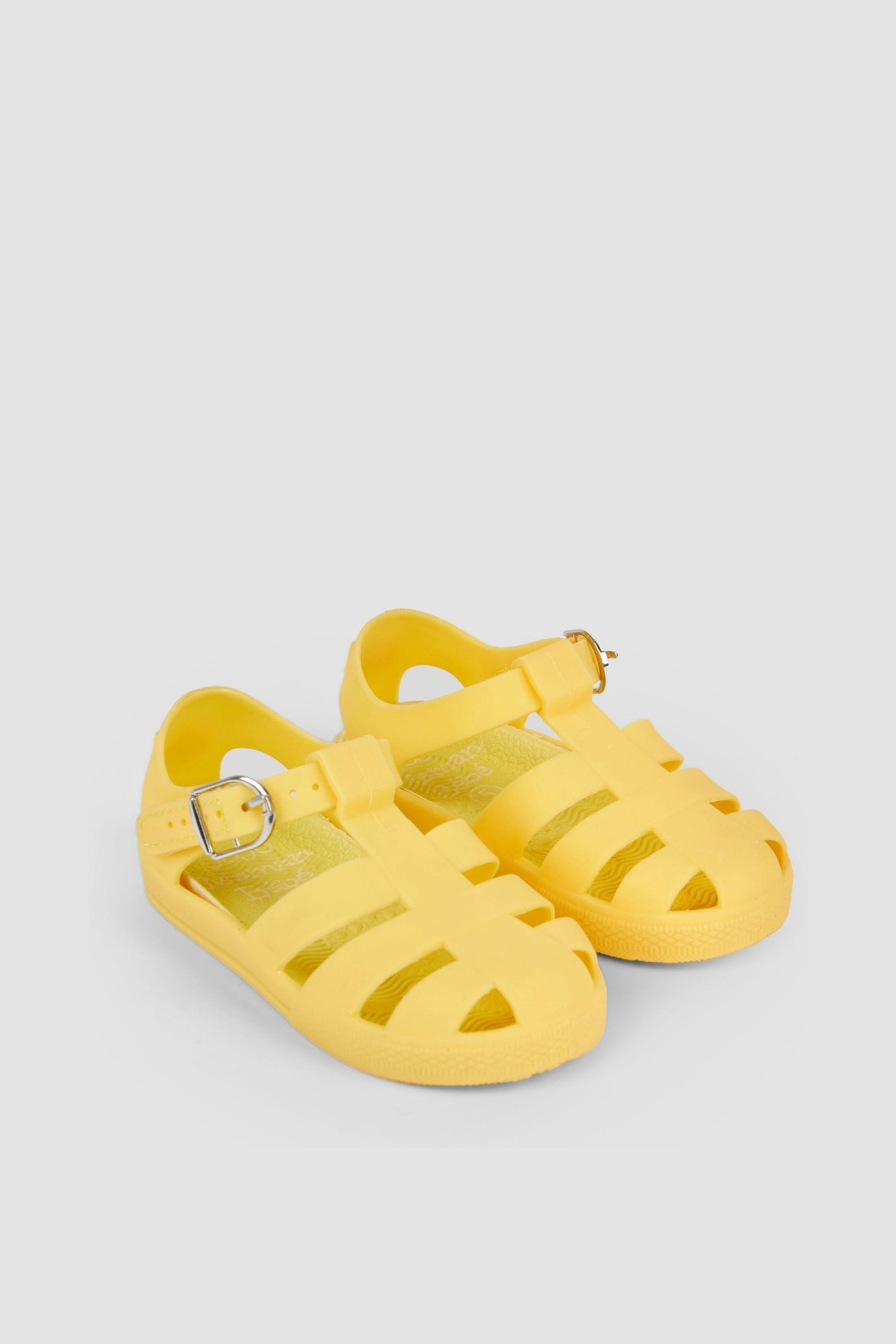 Buy JoJo Maman Bebe Lemon Jelly Sandals from Next Luxembourg