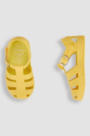 JoJo Maman Bébé Lemon Jelly Sandals - Image 3 of 7