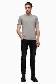 AllSaints Nude Ossage Short Sleeve Crew T-Shirt - Image 3 of 5