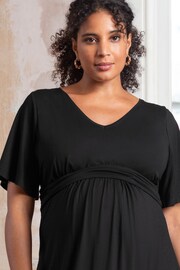 Seraphine A Line Jersey Nursing Black Dress - Image 6 of 6