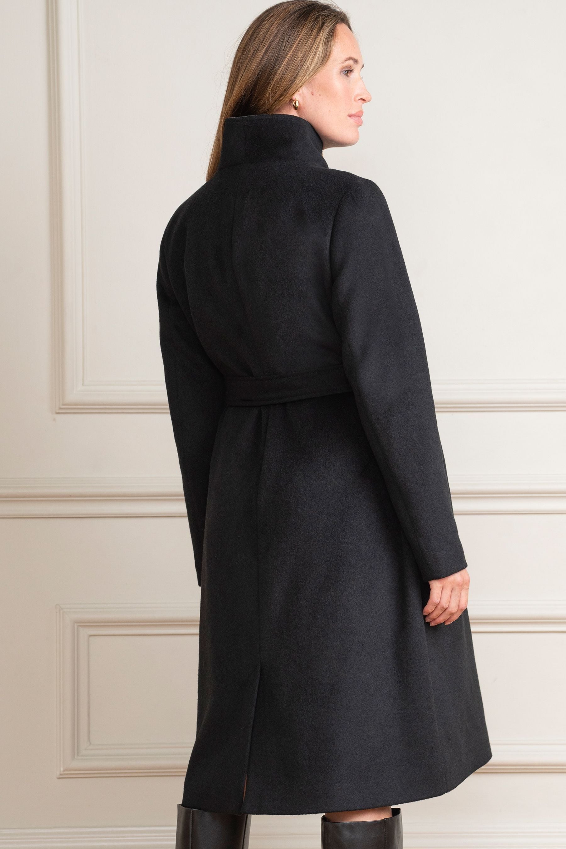 Wool maternity coat hot sale