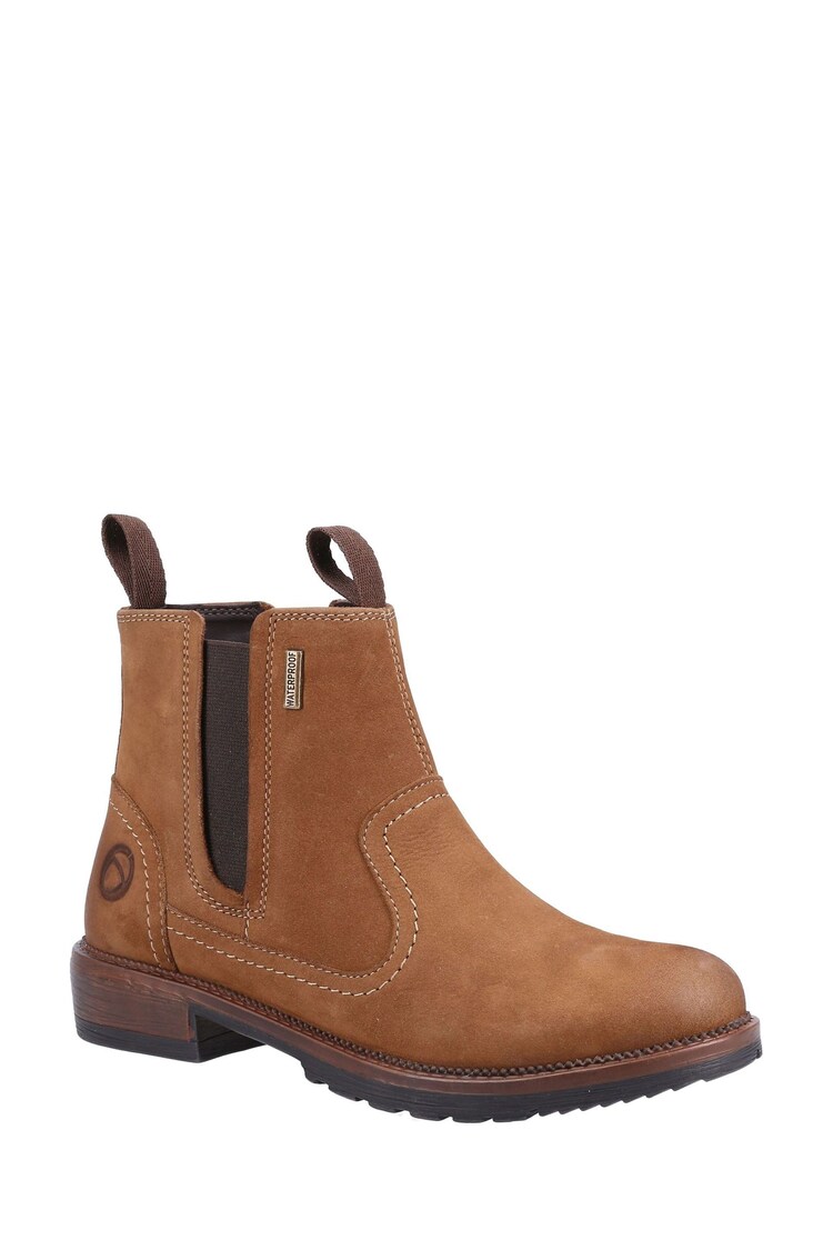 Cotswolds Laverton Ankle Brown Boots - Image 2 of 4