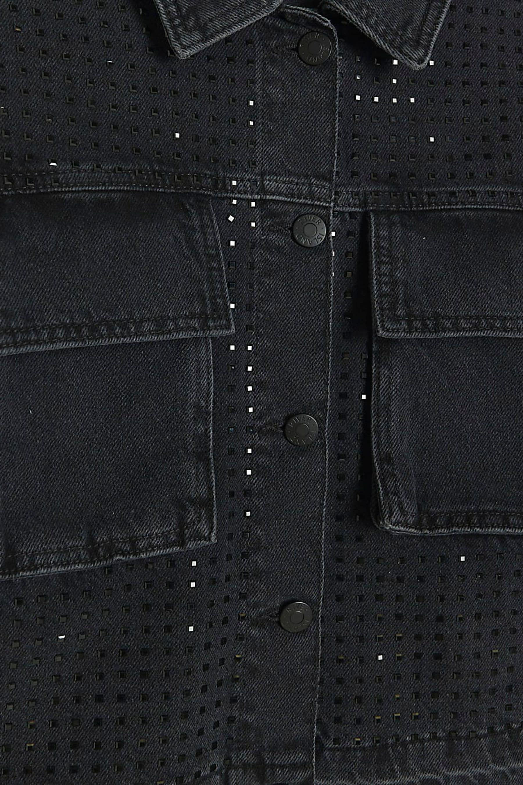 Cropped denim jacket river island deals