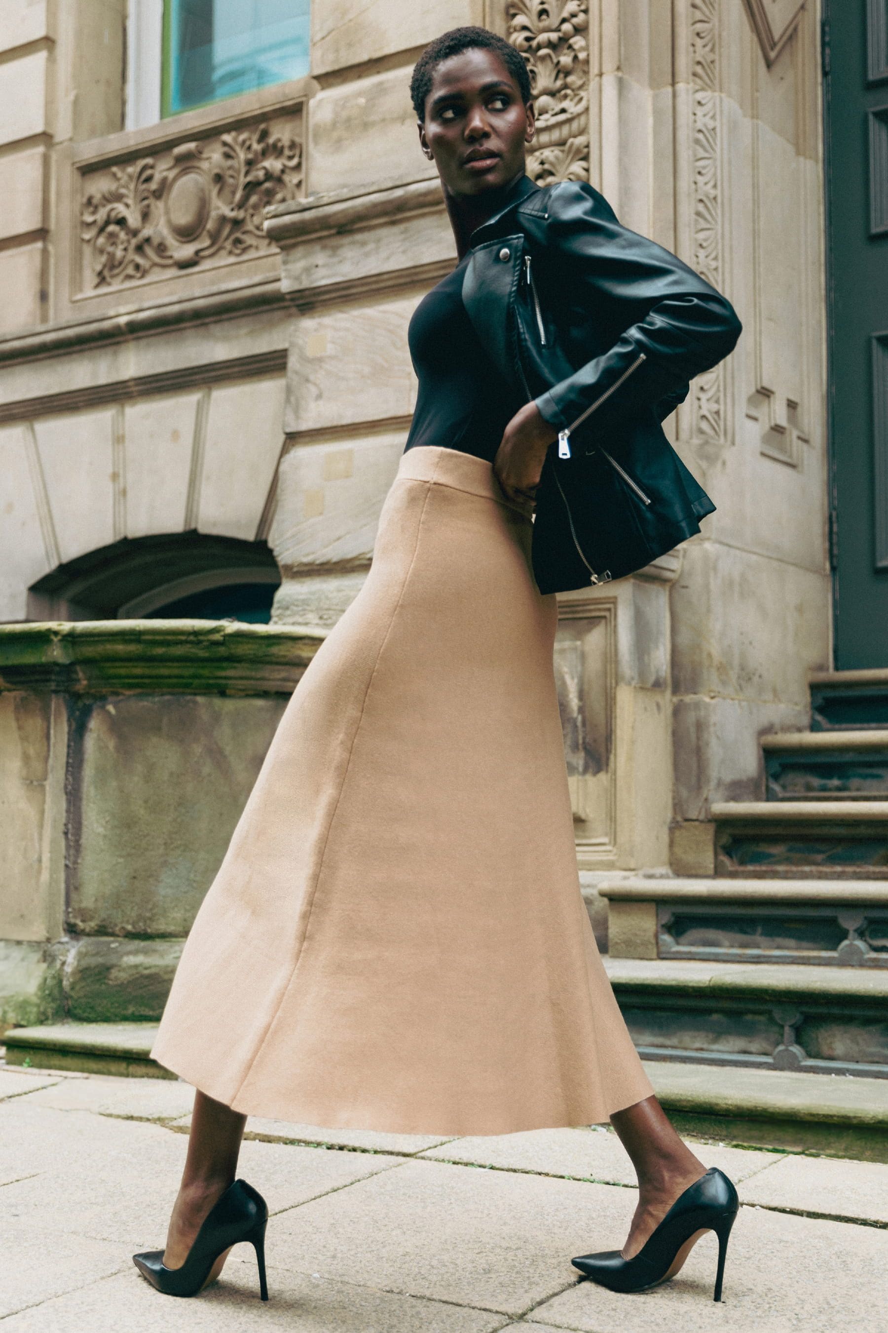 Plain maxi skirt shop