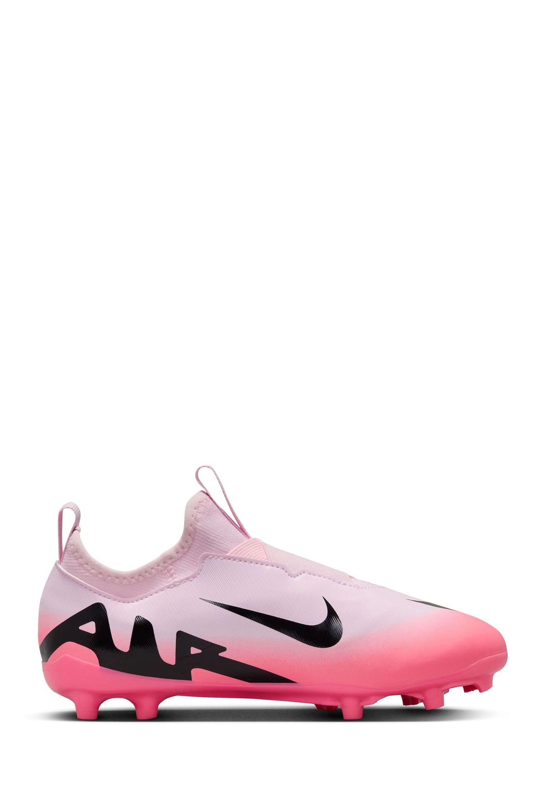Nike pink and white football boots hot sale