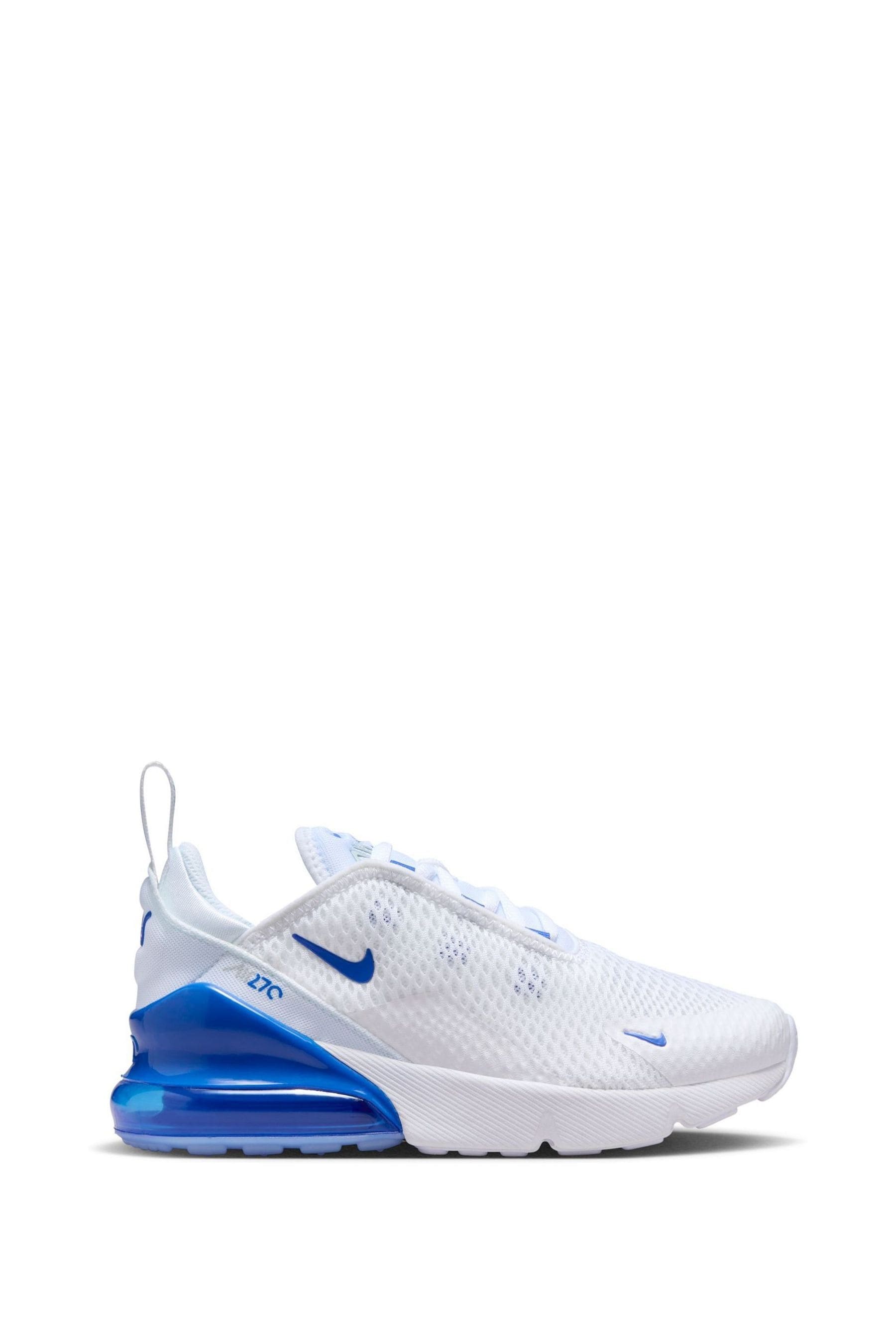 Nike 27 blue and white hot sale