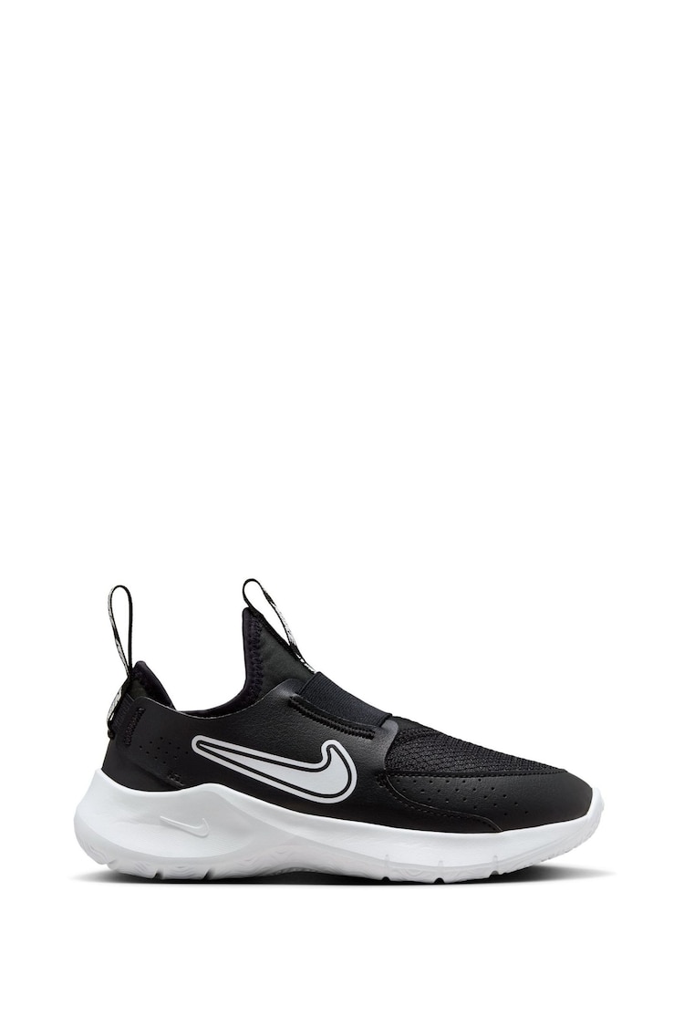 Nike Black/White Junior Flex Runner 3 Trainers - Image 1 of 12