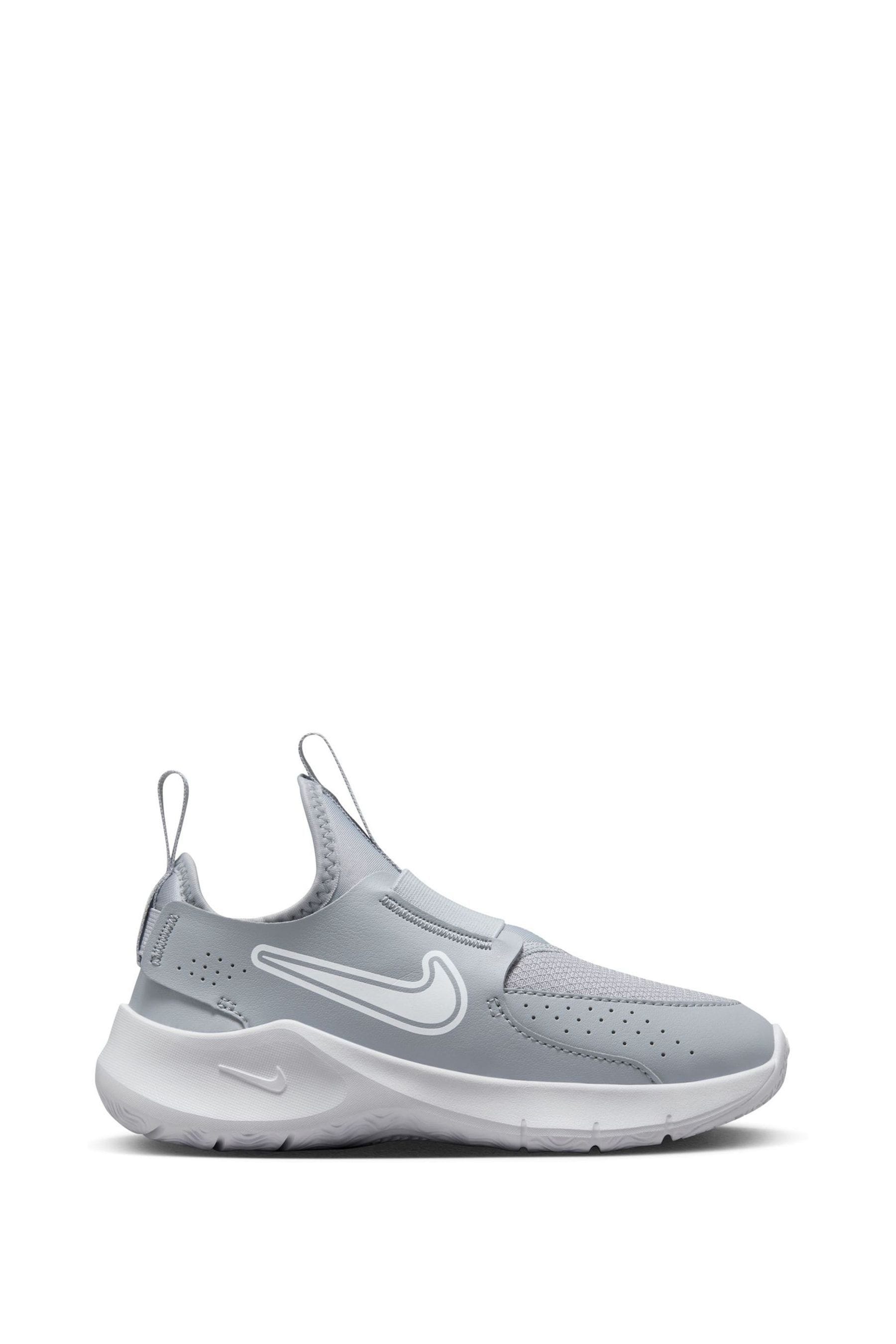 Nike Grey White Junior Flex Runner 3 Trainers