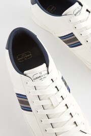 White Side Stripe Trainers - Image 4 of 6