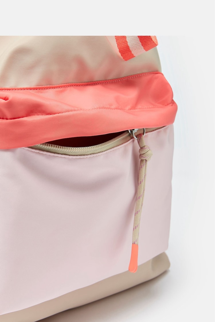 Joules Packwell Neutral Colour Block Rucksack - Image 5 of 5