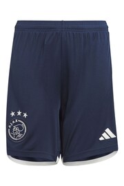 adidas Blue Ajax Away 2023-24 Shorts - Image 2 of 4